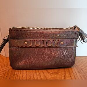 Juicy Metallic Iridescent Wristlet